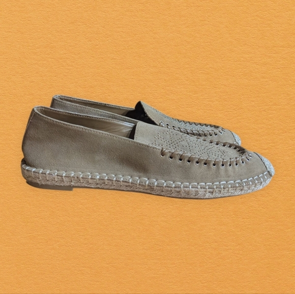 NWOB Zara Faux Suede Espadrilles Size 10 (EU 41) - Picture 3 of 10